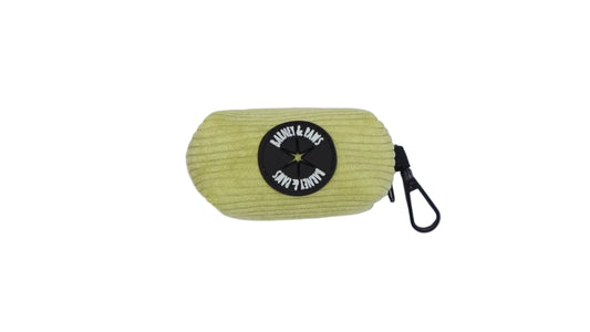 Pawsacchio Green Poop Bag Holder
