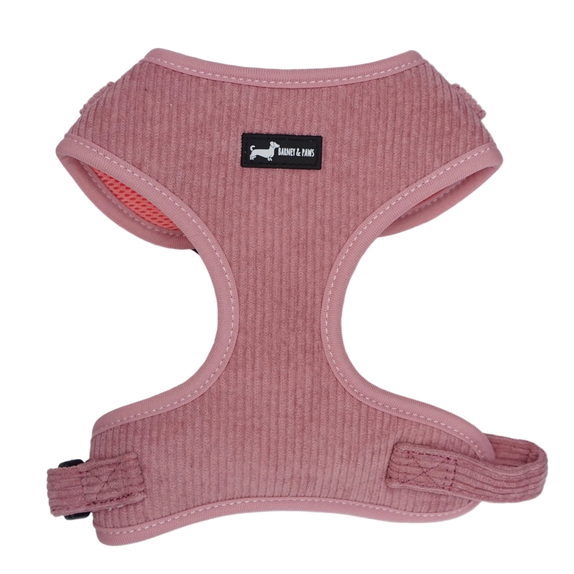 Dusty Rose Pink Adjustable Neck Harness