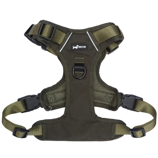 Woodland Moss 3-Click Neck Harness - Big dogs only