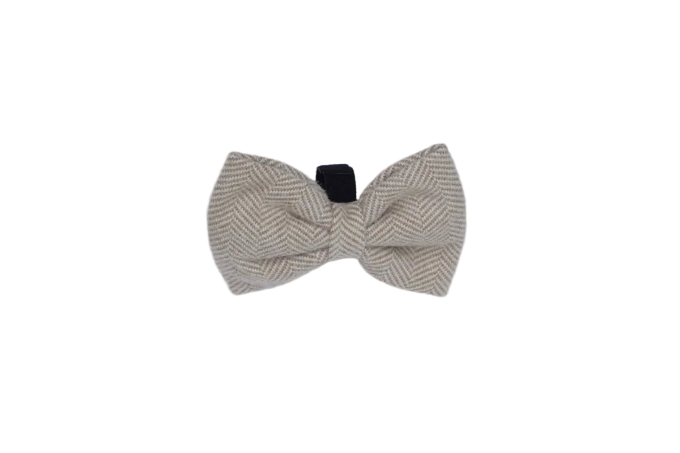 Herringbone Oat Bow Tie