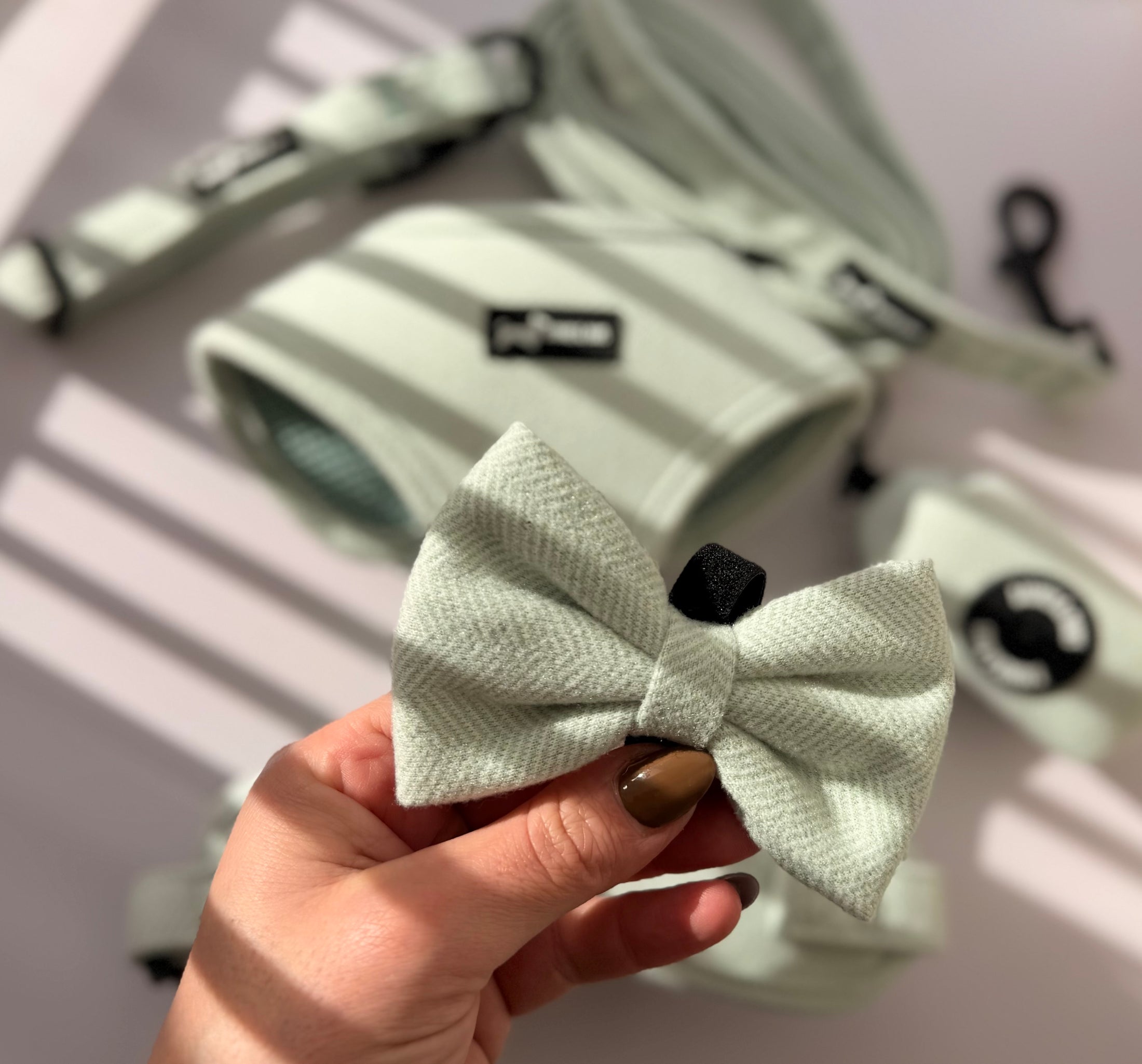Herringbone Sage 5-Piece Set