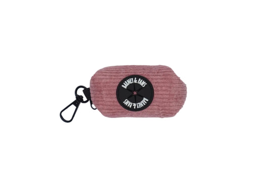 Dusty Rose Pink Poop Bag Holder