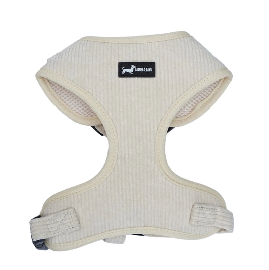 Oatmilk cord Adjustable Neck Harness