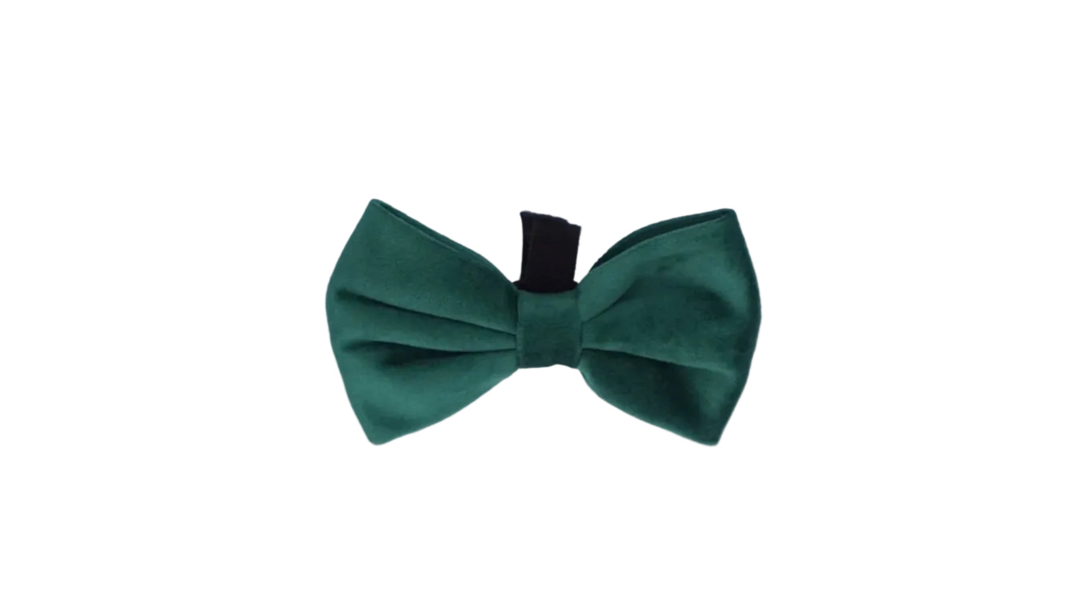 Green Velvet Forest Bow Tie