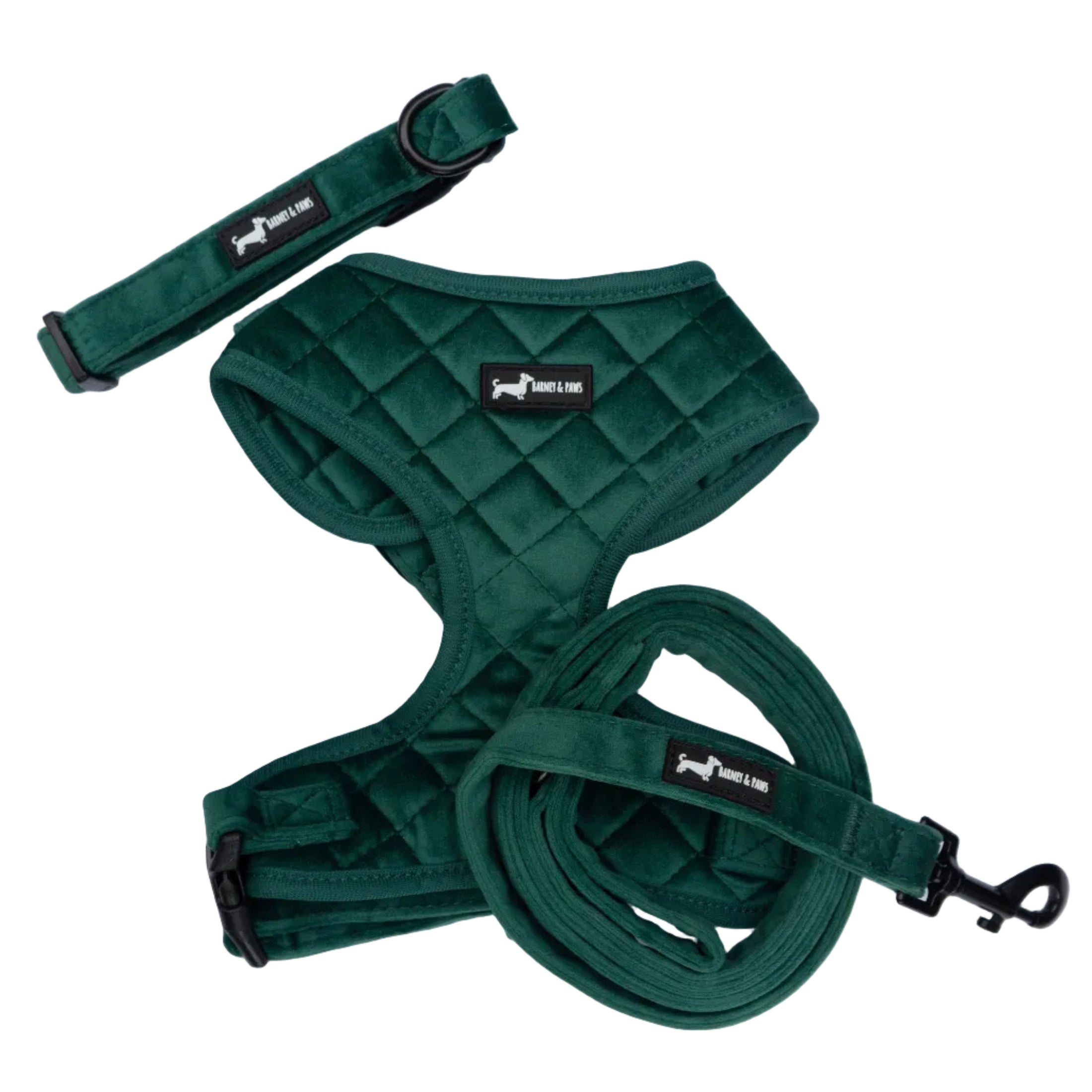 Green Velvet Forest 3-Piece Set