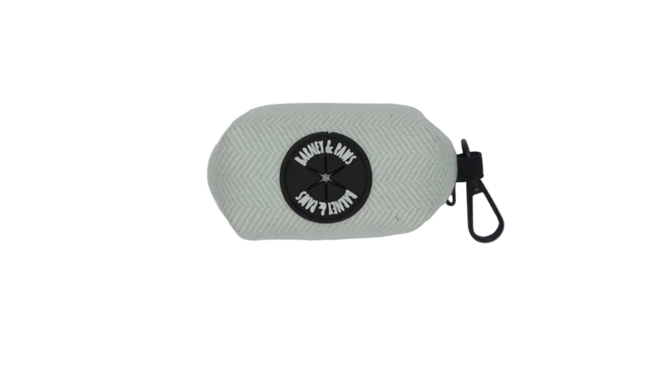Herringbone Sage Poop Bag Holder