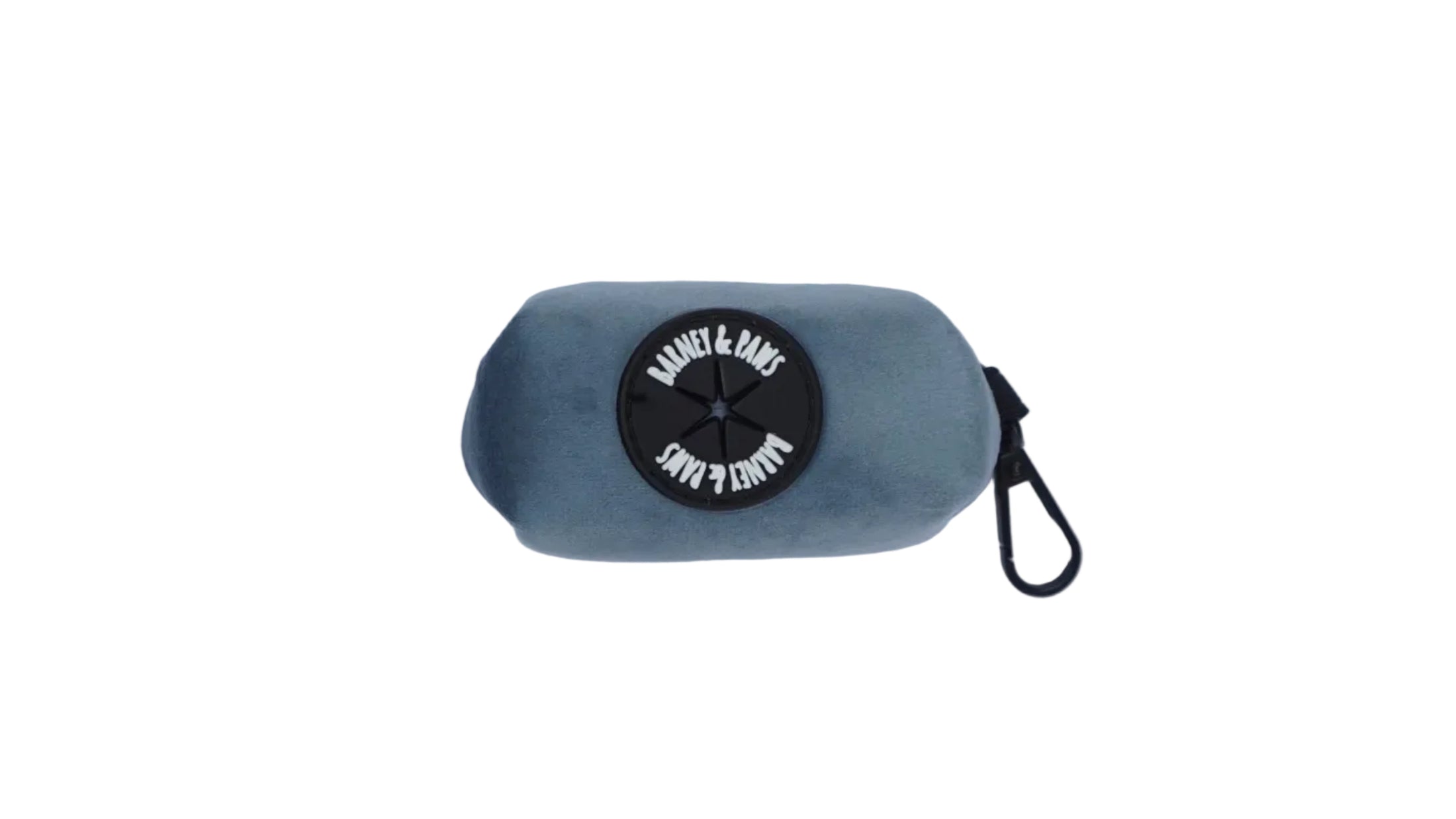 Lilac Blue Stitch Poop Bag Holder
