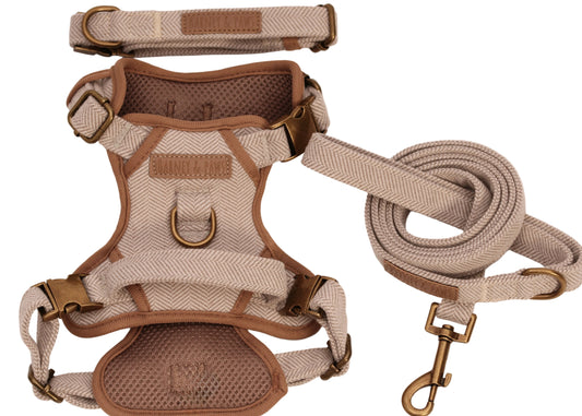 Heritage Three Piece Harness set 3-click
