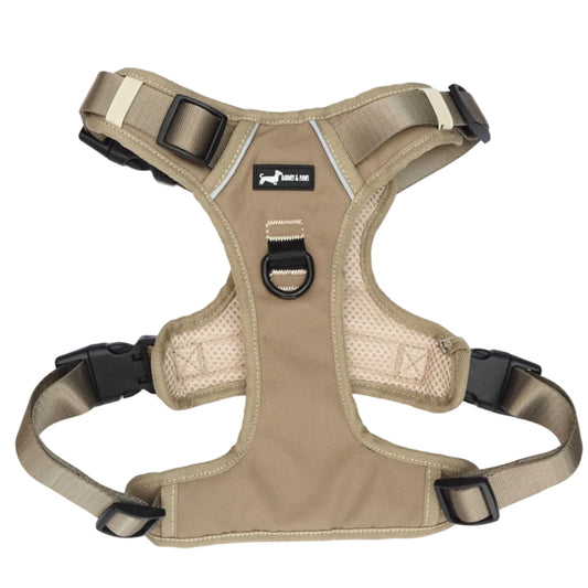 Olive Dune 3-Click Neck Harness -Big dogs only