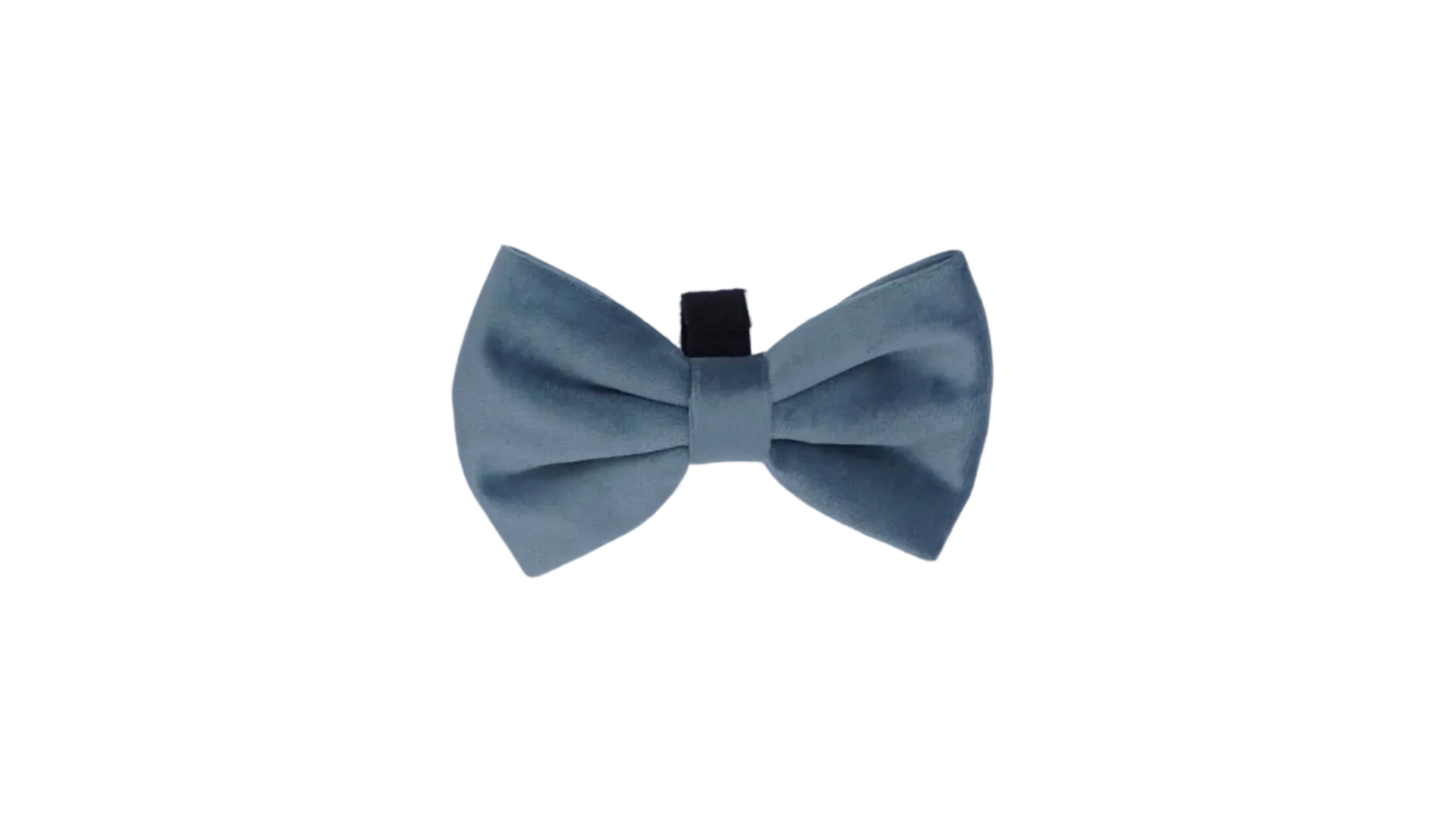 Lilac Blue Stitch Bow Tie