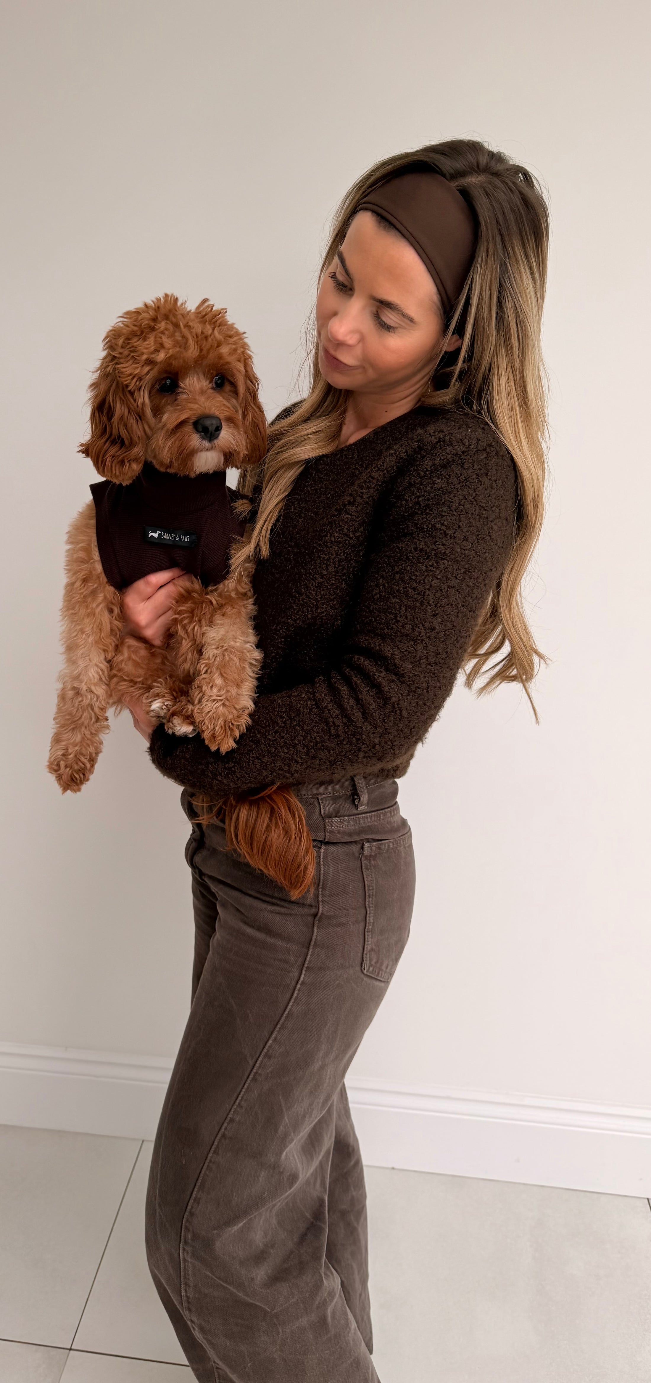 Berry Brown Dog T-Shirt