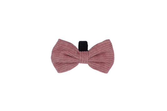 Dusty Rose Pink Bow Tie