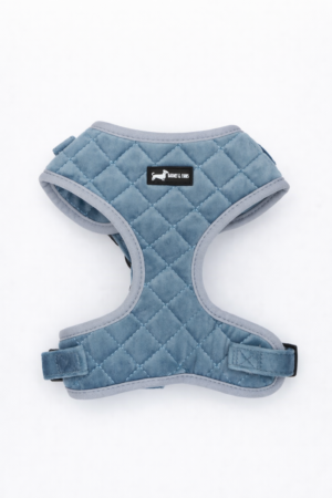 "Lilac Blue Stitch" Adjustable Neck Harness