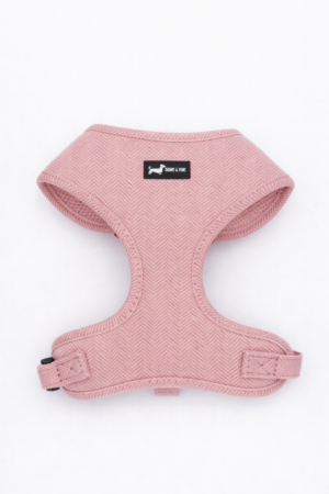 "Herringbone Rose" Adjustable Neck Harness