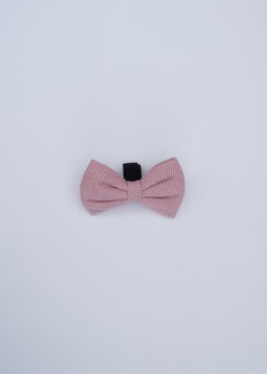"Herringbone Rose" Bow Tie