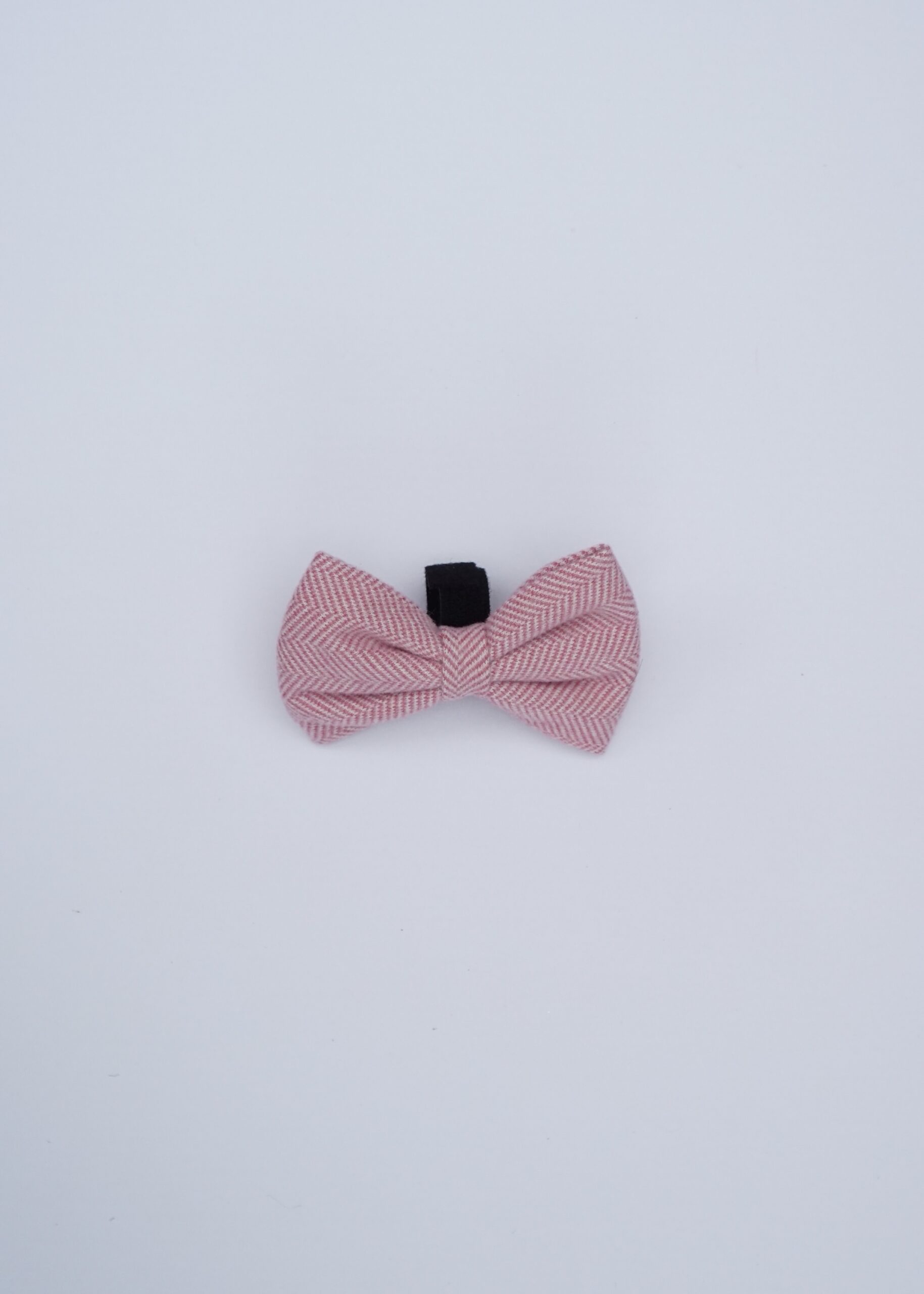 "Herringbone Rose" Bow Tie