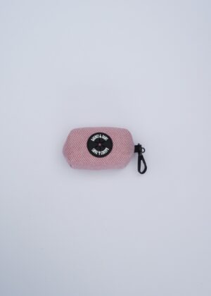 "Herringbone Rose" Poop Bag Holder