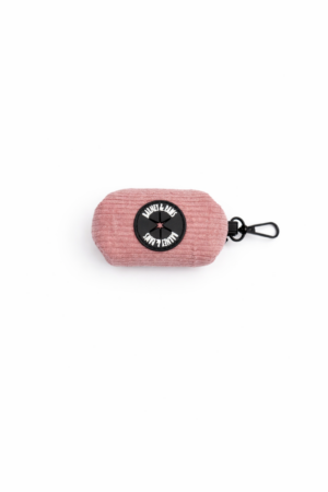 Dusty Rose Poop Bag Holder
