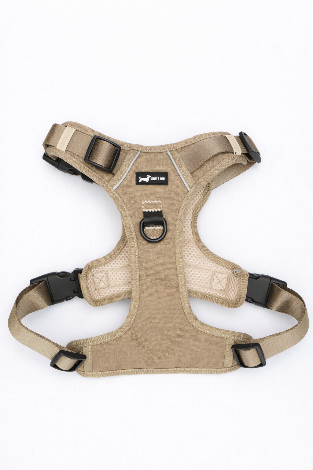 "Olive Dune" 3-Click Neck Harness