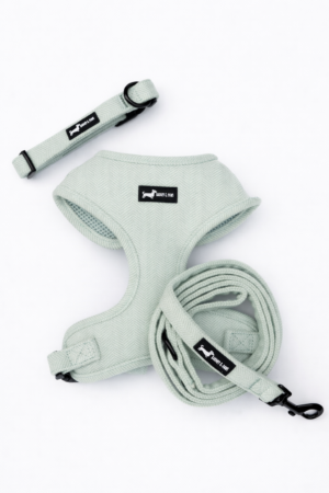 "Herringbone Sage" 3-Piece Set