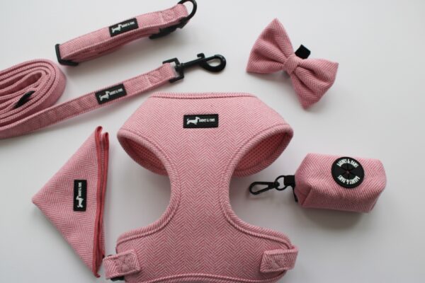 "Herringbone Rose" 6-Piece Set