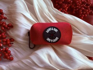 "Strawberry Plush" Poop Bag Holder