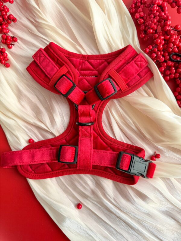 "Strawberry Plush" Adjustable Neck Harness - Image 3