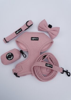 "Herringbone Rose" 6-Piece Set