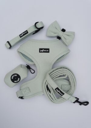 "Herringbone Sage" 6-Piece Set