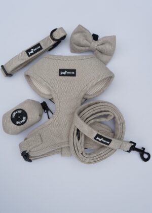 "Herringbone Oat" 6-Piece Set