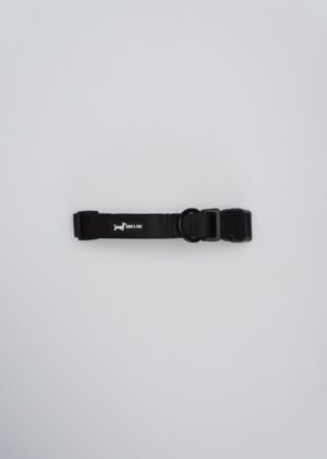 "Bark in Black" Oxford Collar