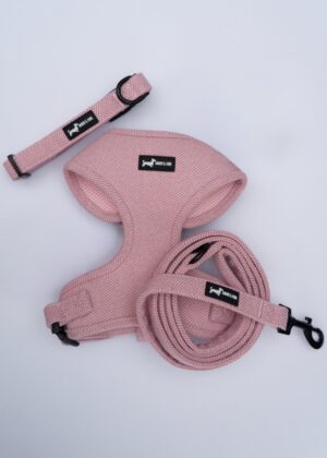 "Herringbone Rose" 3-Piece Set