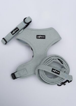 "Herringbone Frost" 3-Piece Set