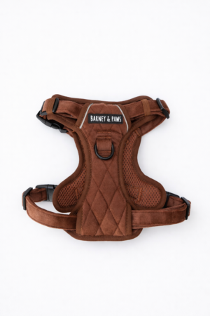 "Quilted Chestnut" 3-Click Neck Harness